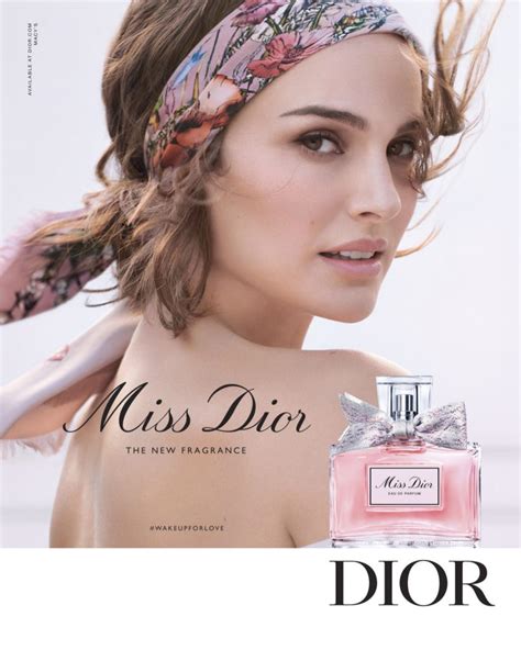 wie doet de reclame van miss dior